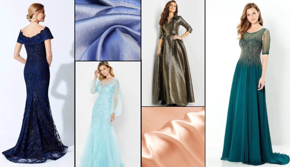 The Most Popular Fabric Choices For Mother of the Bride Dresses