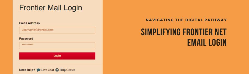 Simplifying Frontier Net Email Login: Navigating the Digital Pathway