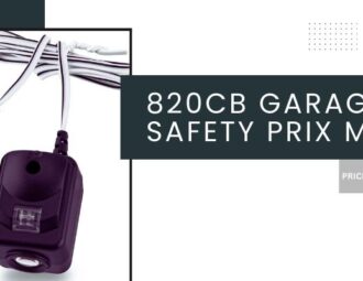 820CB Garage Door Safety Prix Maroc